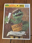 Vintage 1981 Sesame Street Oscar The Grouch Frame-tray Puzzle #4524A-33. Fixed Price $7.99.