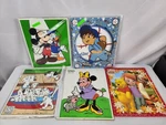 Playskool Vintage Lot Of 5 Wooden Tray Puzzles 101 Dalmations Pooh Tigger Diego. Fixed Price $21.99.