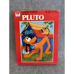Vintage Whitman Walt Disneys Pluto 4649 Jigsaw Puzzle 100 Large Pieces Complete. Fixed Price $14.99.