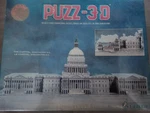 New Vintage PUZZ-3D Puzzle Us Capitol Washington Wrebbit 690 Pieces 1991 Sealed. Fixed Price $19.95.