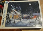 Walking Town White Mountain Puzzle Pre-owned #255S 2002 Fred Swan. Fixed Price $20.00.
