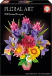New Educa 3D Jigsaw Puzzle Handicraft Kit Floral Art Wildflower Bouquet. Fixed Price $63.42.