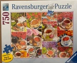 Ravensburger Tea Time Jigsaw Puzzle 750 Piece. Mardell Schuster Sealed 2022 New. Fixed Price $13.75.