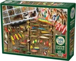 Fishing Lures 1000 Piece Jigsaw Puzzle Cobble Hill New. Fixed Price $29.99.