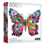 500-PC. Butterfly Shaped Puzzle. Fixed Price $16.99.