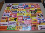 White Mountain Puzzles Candy Wrappers 1000 Pieces Complete 24" X 30". Fixed Price $15.00.