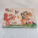 Vintage 1981 Cloverleaf Lane 60 Pc Puzzle Milton Bradley Squirrel Racoon Sealed. Fixed Price $20.00.