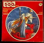 1989 Puzzle Susan J. Dawe Storm Chaser American Publishing 20" Round 500 Piece. Fixed Price $9.00.