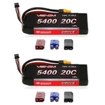 Venom 20C 2S 5400MAH 7.4V Lipo Battery With Universal Plug System X2 Packs. Fixed Price $89.58.