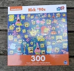 Nickelodeon 90'S Spongebob Collage 300 Piece Puzzle (damaged Box) All There. Fixed Price $6.50.