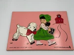 Vintage Judy/instructo Pc Wooden Puzzle Mary Had Little Lamb J061001 1980. Fixed Price $11.20.