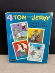 1969 Whitman Tom & Jerry Frame-tray Set 4 Separate. Fixed Price $15.00.