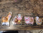 Melissa & Doug Jumbo Replacement Pieces Barnyard Animal Floor Puzzle. Fixed Price $5.99.