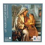 Let Your Light So Shine Jigsaw Puzzle 500PC Altus Simon Dewey Jesus S126PZ500. Fixed Price $18.99.