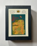 San Francisco Map The Literary City Artifact Wooden Jigsaw Puzzle 152 Pieces. Fixed Price $41.95.