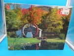 Vintage Milton Bradley Big Ben Jigsaw Puzzle Water Wheel 1992 Made Usa Sealed. Fixed Price $15.00.