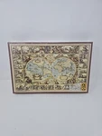Rare Fx Schmid 1500 Piece Puzzle Antique World Map Design New/sealed. Fixed Price $35.00.