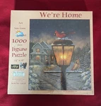 New Sealed Sunsout We Re Home Sam Timm 1000 Pc Jigsaw Puzzle Cardinals Winter. Fixed Price $14.00.