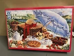 F.x. Schmid - Blue Parasol, 3000 Piece Jigsaw Puzzle, New & Sealed. Fixed Price $24.99.