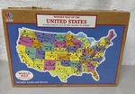 Vintage Milton Bradley 1988 Usa And World Map 14 X20 Wood Puzzle 4264 S4. Fixed Price $17.47.