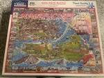 New White Mountain Puzzles Nantucket (massachusetts) #533 1000 Pieces Made. Fixed Price $19.99.