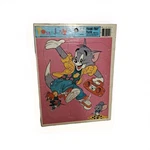 Vtg 1990 Tom And Jerry 8.25X11" Frame-tray Puzzle, Ages 3-7 Dancing 4512A-7. Fixed Price $8.50.
