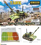 3D Wooden Puzzles, Model Self Assembly Diy Creative Toy 5 Sheet Military Tank. Fixed Price $20.95.