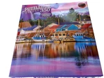 Puzzlebug 350 Deluxe Jigsaw 20 12 Rustico Harbor At Dawn Pei Canada. Fixed Price $9.99.