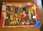 Ravensburger Santa's Caught 1000 Piece Puzzle - Damaged Box. Fixed Price $40.00.
