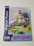 Springbok Puzzles Signal Point 500 Piece Jigsaw 18 X 23.5!! New Sealed!!. Fixed Price $17.00.