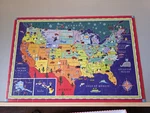 Eeboo This Land Your Complete 100 Pc Jigsaw Puzzle United States Map. Fixed Price $13.77.
