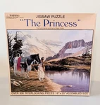 Vintage 1984 Leanin' Tree Jigsaw Puzzle "the Princess" Roger Cooke 500 Pc Sealed. Fixed Price $25.00.