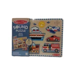 Melissa And Doug Vehicles Sound Puzzle New. Fixed Price $19.95.