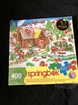 Springbok Gingerbread Fun New Sealed Box With Damage. Fixed Price $29.99.