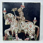 Vtg 1969 Saint George And The Dragon Springbok Jigsaw Puzzle Missing Piece #1. Fixed Price $30.00.