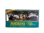 Milton Bradley Panorama 750 Piece Jigsaw Puzzle African Oasis Sealed New. Fixed Price $30.00.