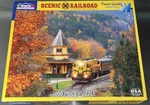 White Mountain 1000 Pc Jigsaw Puzzle Scenic Railroad Train Fall Leaves New 2020. Fixed Price $24.55.