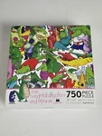 One Hundred Alligators And Purse Whitlark 750 Piece Jigsaw Puzzle Ceaco, 2010. Fixed Price $28.50.