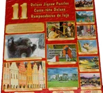 Sure Lox 11 Deluxe Jigsaw Set-a Collection Of Assorted PUZZLES-7,250 Pcs. Fixed Price $99.99.