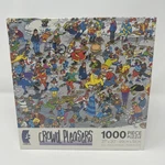 Ceaco Crowd Pleasers Jan Van Haasteren On Thin Ice 1000 Pc Puzzle 100% Complete. Fixed Price $24.95.
