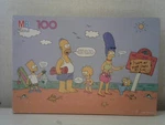 Milton Bradley The Simpsons "at Beach" 100 Piece 11" X 16" Puzzle. Fixed Price $24.99.