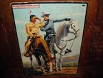 Vintage The Lone Ranger & Tonto Frame Tray Puzzle Whitman Rare Complete Vf 1954. Fixed Price $29.99.