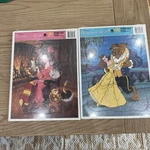 Sealed Vintage Golden Disney's Beauty And The Beast Frame Tray Puzzles Lot Of 2. Fixed Price $29.00.