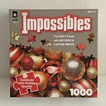 Be Puzzled Jigsaw Impossibles 1000 Pieces Celebrate With Holiday Sparkle. Fixed Price $11.95.
