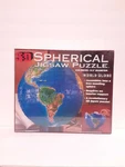 1995 Buffalo Games World Globe 3D Spherical Jigsaw Puzzle 530 Pieces New Sealed. Fixed Price $29.95.
