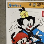 Vintage Animaniacs Wakko Yakko & Dot Golden Books Frame Tray Jigsaw Puzzle 1994. Fixed Price $8.99.