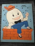 Vintage Playskool Humpty Dumpty Puzzle Wooden 185-22 12PC Children Toy. Fixed Price $14.29.