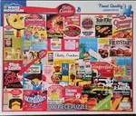 White Mountain 1000 Piece Puzzle Betty Crocker Foods Collage Art Missing. Fixed Price $9.99.