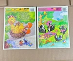 Vintage Golden Frame Tray Puzzles Sesame Street Rock-a-bye Bird & Picnickers. Fixed Price $20.90.
