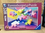 Ravensburger Karen Puzzles Meta Jigsaw 1027 Pieces Gradient Complete. Fixed Price $18.97.